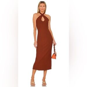 SIMONMILLER NWT Janga Dress in Coconut Shell—S Rare